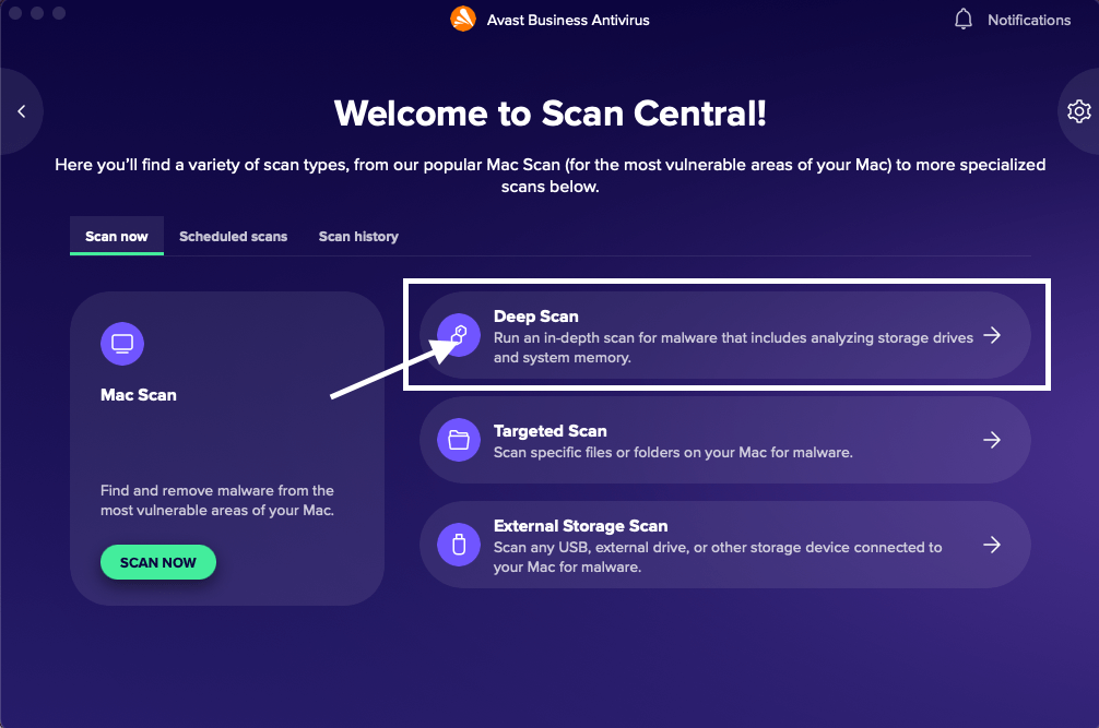 Avast Scan