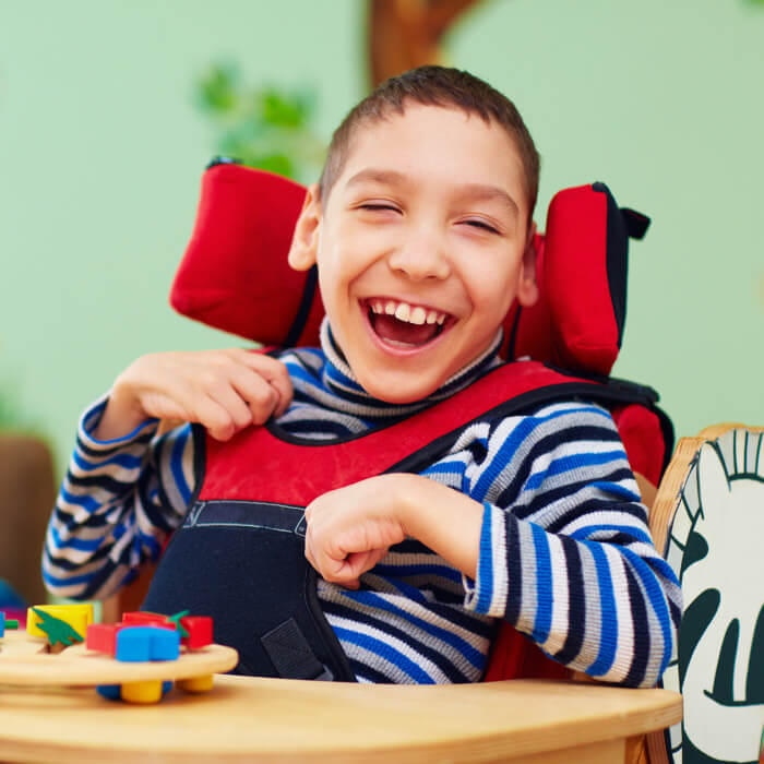 Cerebral Palsy smile