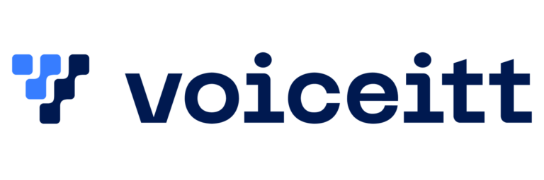 Voiceitt logo in blue