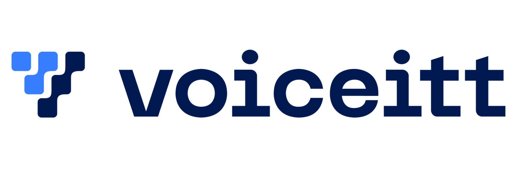 Voiceitt logo in blue