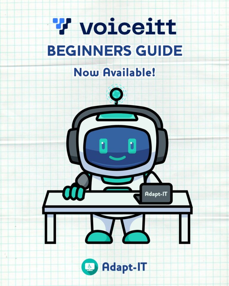 Voiceitt Beginners Guide